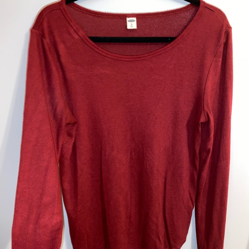 Maroon sweater (luxe) material